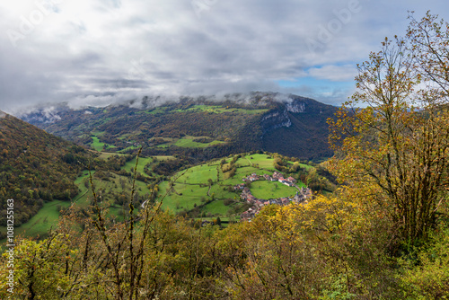 Oncieu, Bugey, Ain, France. Referred to locally as the 