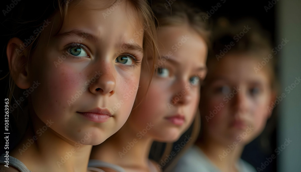 A sequence of shots showcasing a single person expressing a range of facial emotions, from joy to sadness to surprise, capturing the depth of human emotion. A sequence of shots showcasing a single person expressing a range of facial emotions, from joy to sadness to surprise, capturing the depth of human emotion.