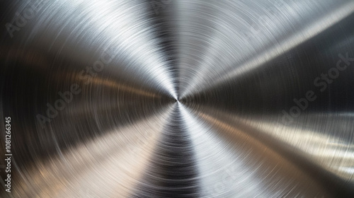 Shiny Circular Stainless Steel Pattern