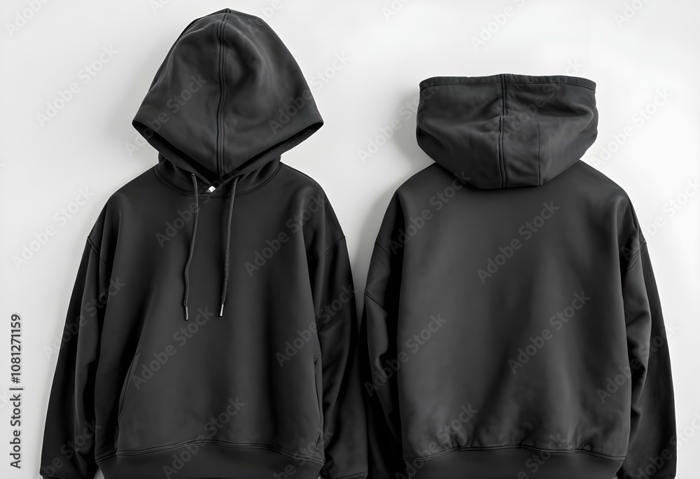 Dark Grey Boxy-Fit Cotton-Linen Hoodie Jacket with Kangaroo Pocket & Drawstring Hood – Modern Urban Aesthetic Dark Grey Boxy-Fit Cotton-Linen Hoodie Jacket with Kangaroo Pocket & Drawstring Hood – Modern Urban Aesthetic