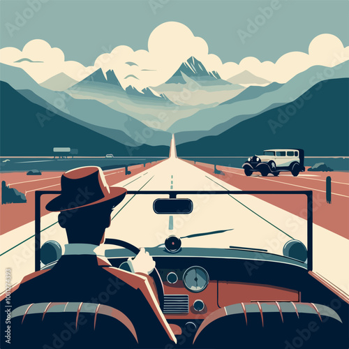 driver day illustration 