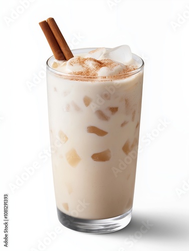 Enjoy a refreshing iced cinnamon drink perfect for hot days and relaxation