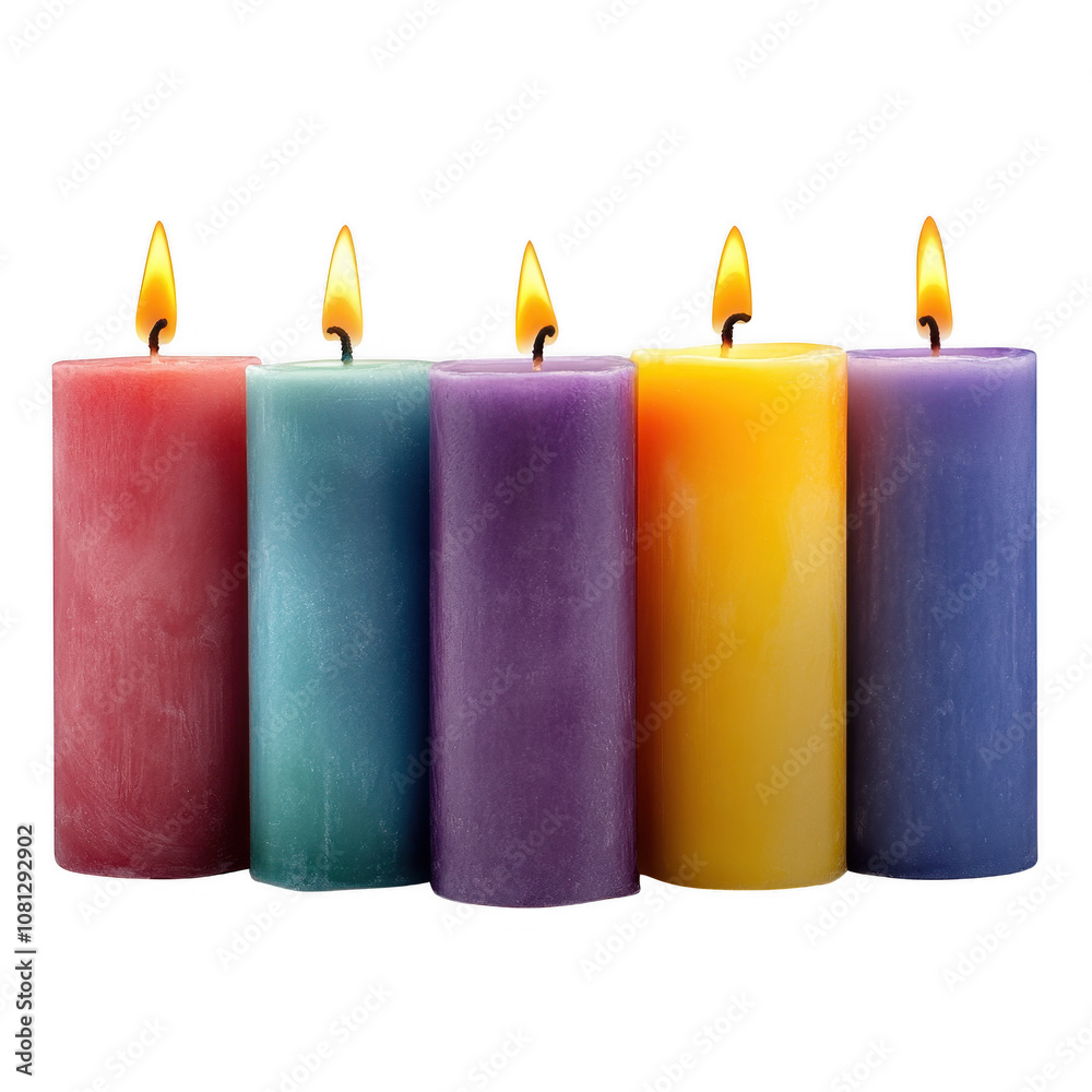 candles Isolated On Transparent Background candles Isolated On Transparent Background