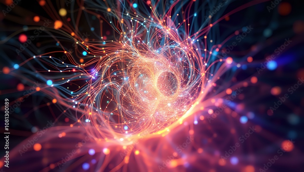 Dynamic Data Vortex: Abstract Art for Tech & Innovation Dynamic Data Vortex: Abstract Art for Tech & Innovation