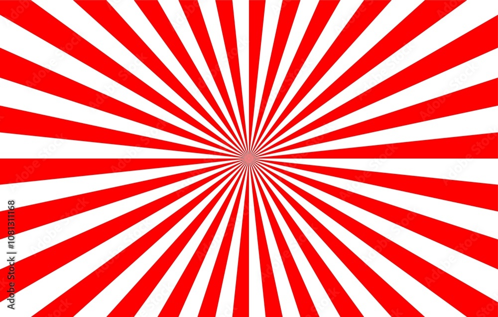 Fototapeta premium Abstract Background Pop Art Comic Scattered light rays Zoom with halftone square. Vector Illustration.