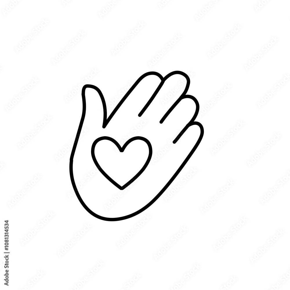 empathy line icon empathy line icon