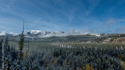 Wallowa Mountain Road vista