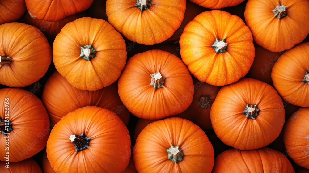 A field of vibrant orange pumpkins ready for harvest, Pumpkin Field, Seasonal and colorful A field of vibrant orange pumpkins ready for harvest, Pumpkin Field, Seasonal and colorful