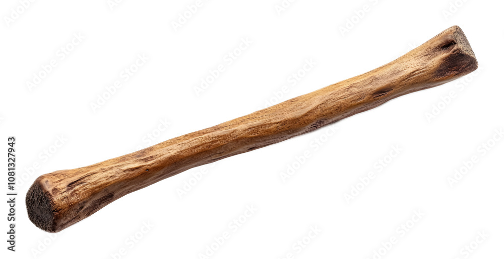 Wooden stick on a transparent background. isolated background. Wooden stick on a transparent background. isolated background.