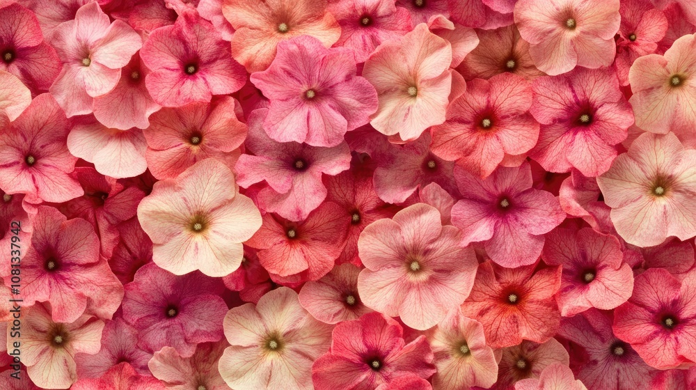 Soft Pink Floral Background with Delicate Petals Soft Pink Floral Background with Delicate Petals