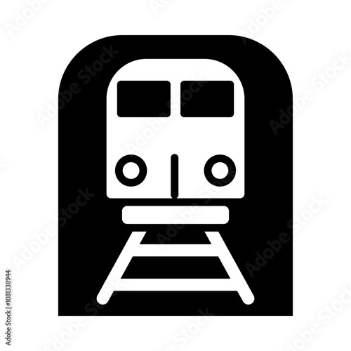 Train icon template