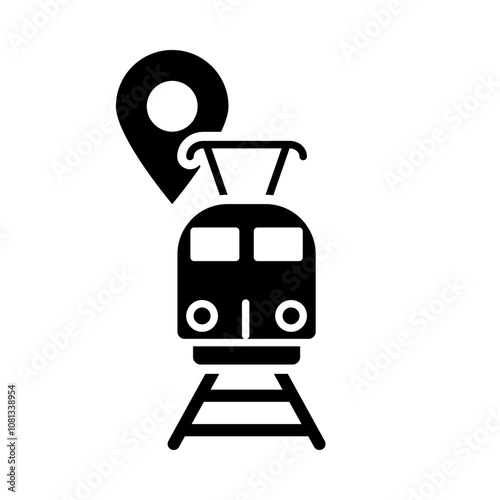 Train icon template