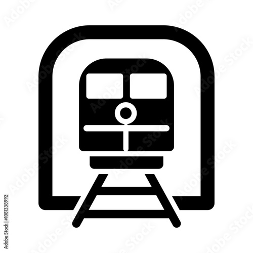 Train icon template
