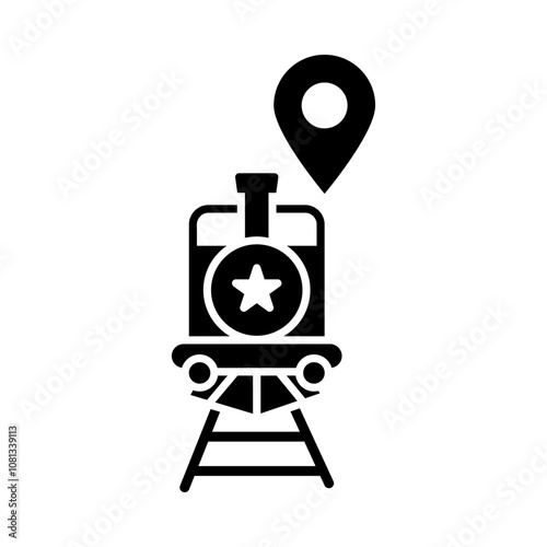 Train icon template