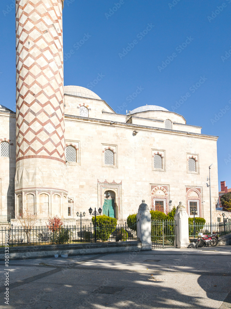Obraz premium Uc Serefeli (Burmalı or Three Balconies) mosque Mosque in Edirne, Turkey