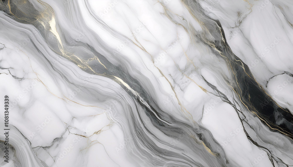 Obraz premium Elegant marble texture design interior spaces surface material luxurious environment close-up view abstract aesthetic for home decor