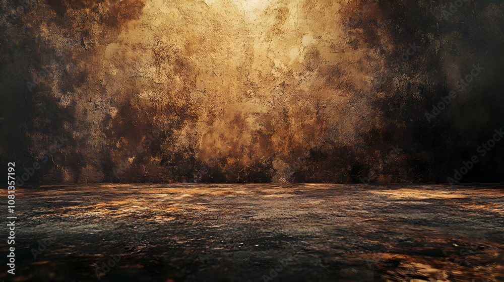 Abstract Background with Brown and Gold Texture Abstract Background with Brown and Gold Texture