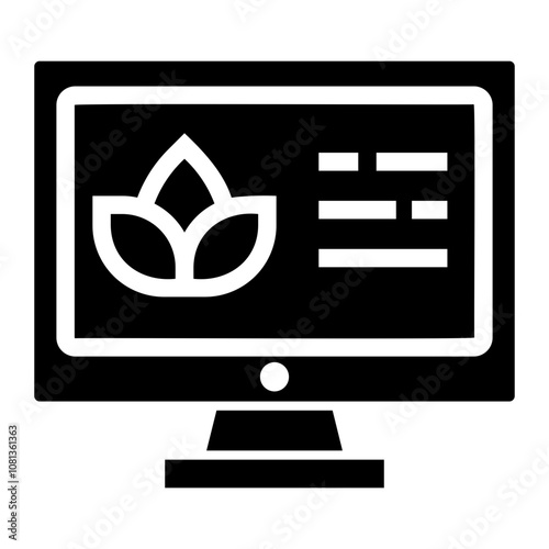 monitoring Solid icon