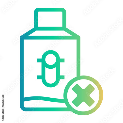 pesticide Line Gradient Icon