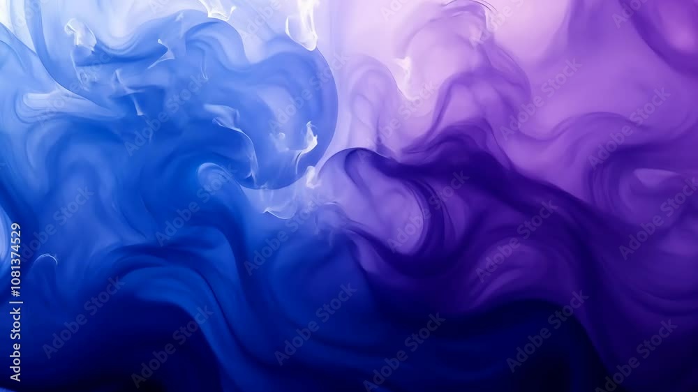 Blue Wave against a dark background. Abstract wallpaper Blue Wave against a dark background. Abstract wallpaper