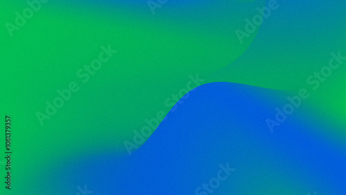 Abstract gradient background with grainy texture and waves