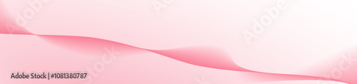 しなやかなウェーブ背景素材　テクノロジー　横長　ピンク