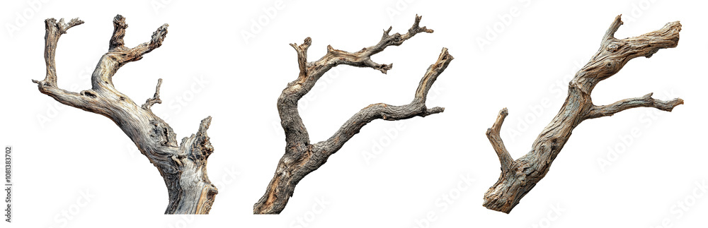 PNG Unique Twisting Branches for Natural Design Projects. Isolated on transparent background PNG Unique Twisting Branches for Natural Design Projects. Isolated on transparent background