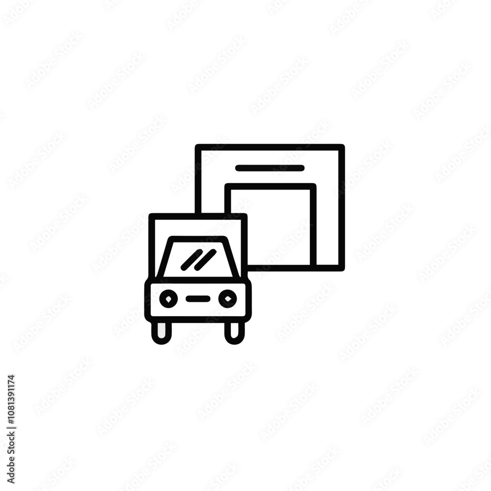 Truck icon symbol vector illustration
