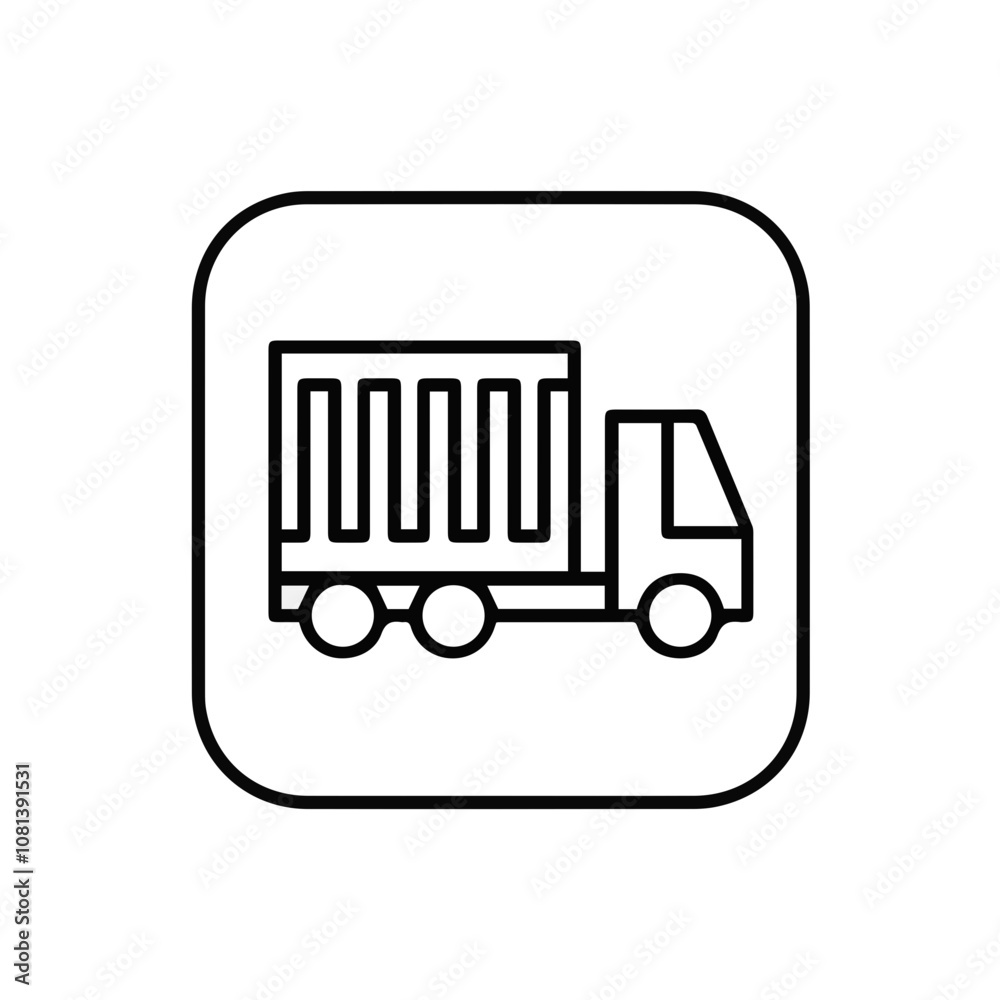 Truck icon symbol vector illustration
Truck icon symbol vector illustration