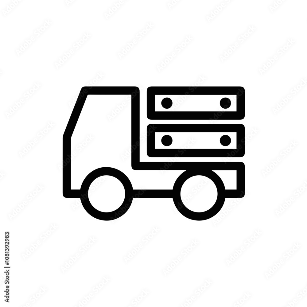 Truck icon symbol vector illustration
Truck icon symbol vector illustration