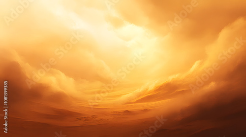 desert landscape sandstorm dunes sand weather environment photo