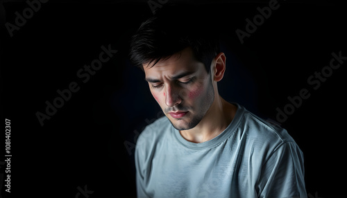 Invisible Illness isolated highlighted by white, png photo