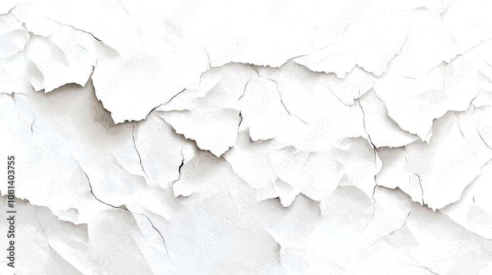 White cracked paint texture. (2) White cracked paint texture. (2)