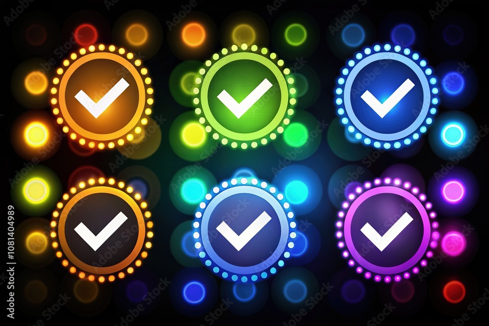 Circle Checkmark Logo Collection - Success & Approval Symbols Circle Checkmark Logo Collection - Success & Approval Symbols