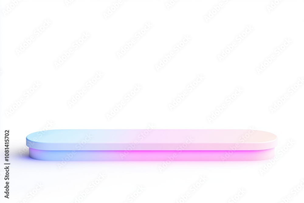 Stylish gradient bar, white isolate background. Stylish gradient bar, white isolate background.