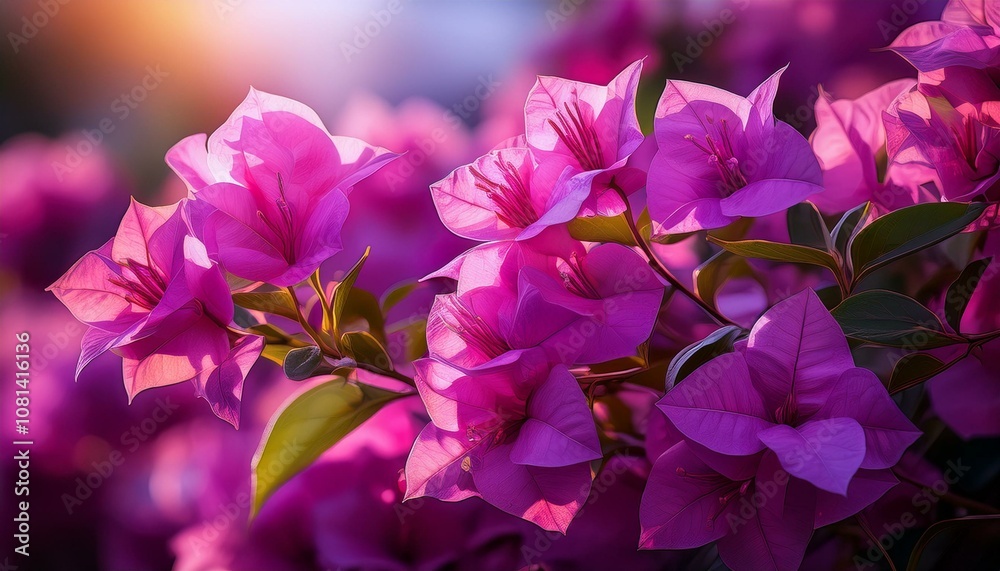 Beautiful brilliant pink bougainvillea flowers background Beautiful brilliant pink bougainvillea flowers background