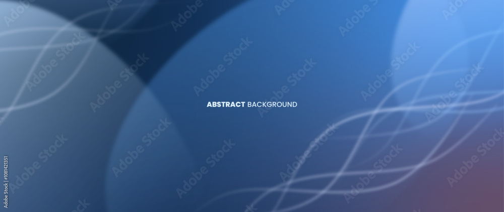 An abstract gradation background with overlapping circular patterns in a beautiful blue color. An abstract gradation background with overlapping circular patterns in a beautiful blue color.