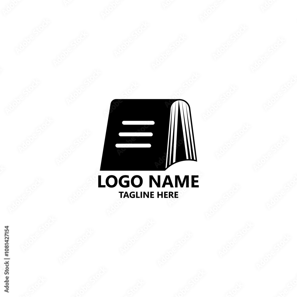 camping book logo design vector camping book logo design vector