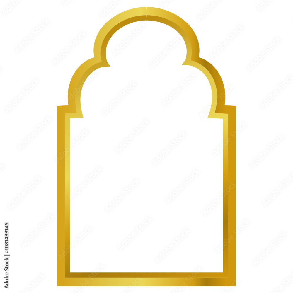 Islamic ornaments golden mosque door Islamic ornaments golden mosque door