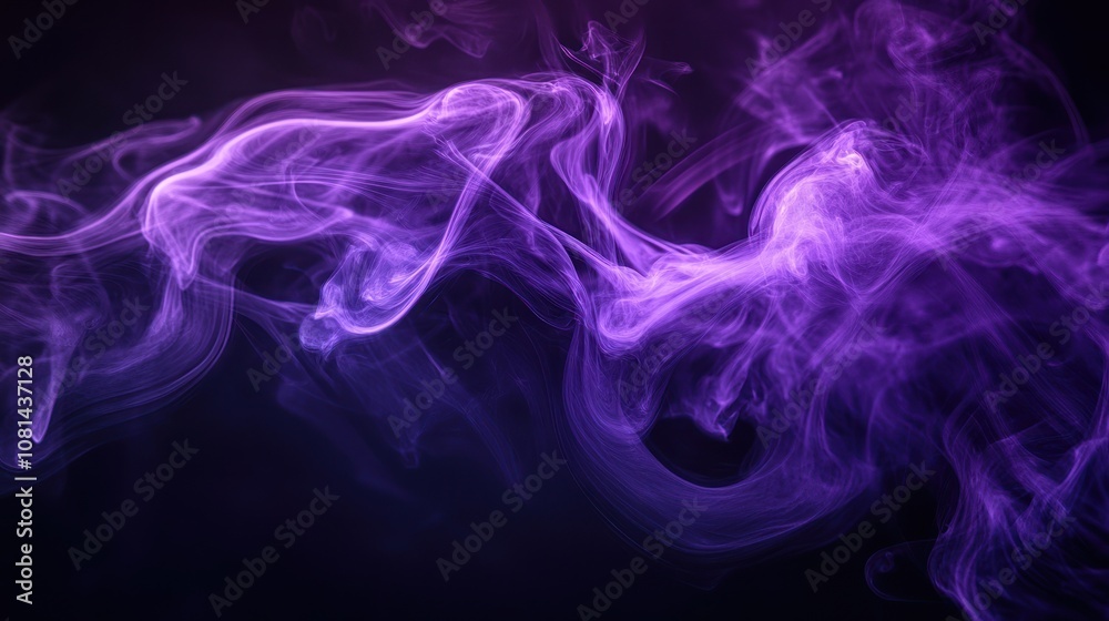 Fototapeta premium Purple Smoke Abstract