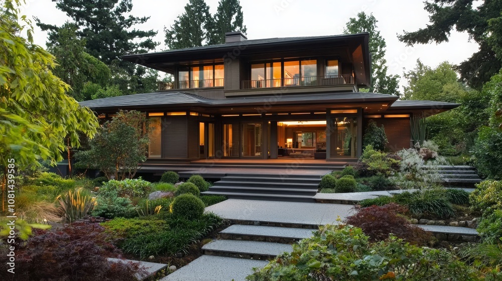 Modern Meets Traditional Japanese House Exterior Design Modern Meets Traditional Japanese House Exterior Design