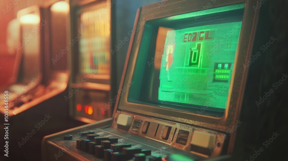 Obraz premium Retro Gaming Console