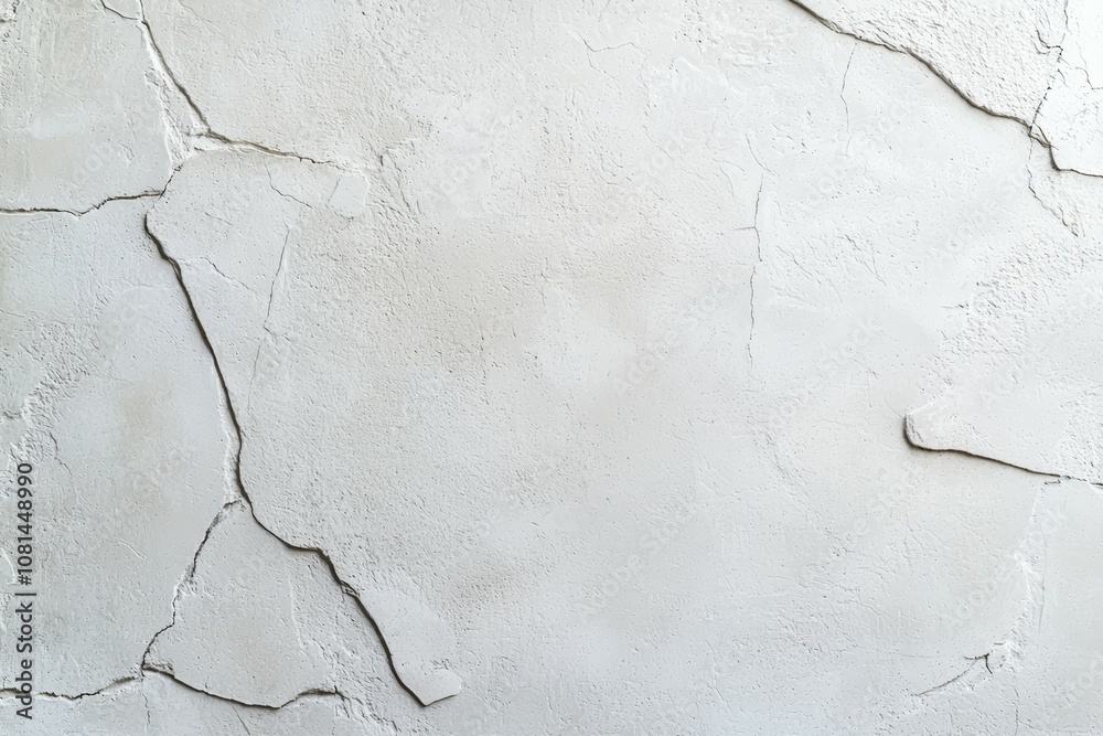 A wall with cracks and holes in it A wall with cracks and holes in it