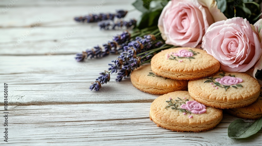 Valentine's day celebration with soft romantic cookies cozy home setting food photography warm environment close-up view sweet anniversary concept Valentine's day celebration with soft romantic cookies cozy home setting food photography warm environment close-up view sweet anniversary concept