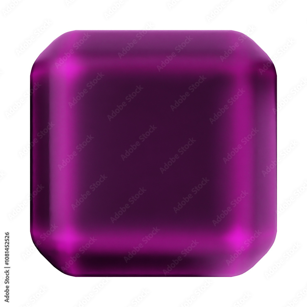 3d geometric glass purple color 3d geometric glass purple color