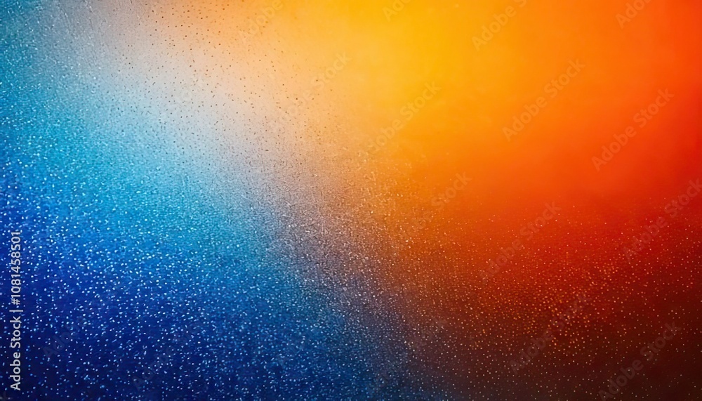 Grainy, orange, blue, yellow, and white noise texture background with gradients of abstract colors Grainy, orange, blue, yellow, and white noise texture background with gradients of abstract colors