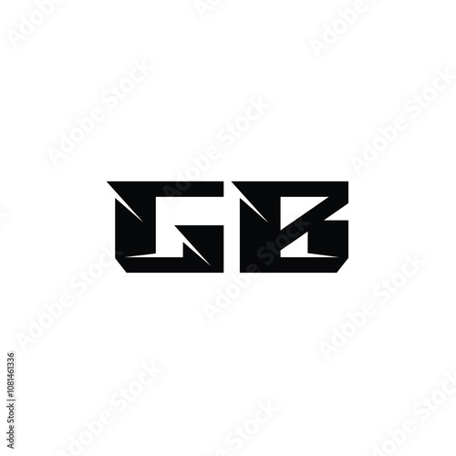 Free Download GB monogram logo design letter text name symbol monochrome logotype alphabet character simple logo - GFXLoad