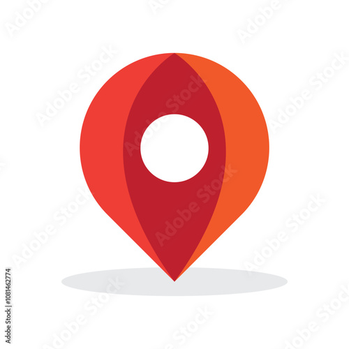 Location point Logo template
