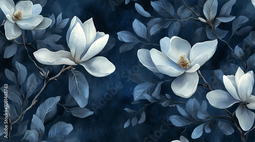 blue flower background photo