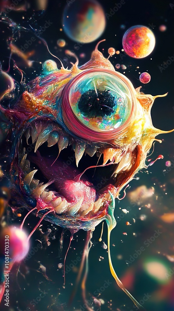 Cosmic One-Eyed Monster: A Psychedelic Journey into Imagination Cosmic One-Eyed Monster: A Psychedelic Journey into Imagination